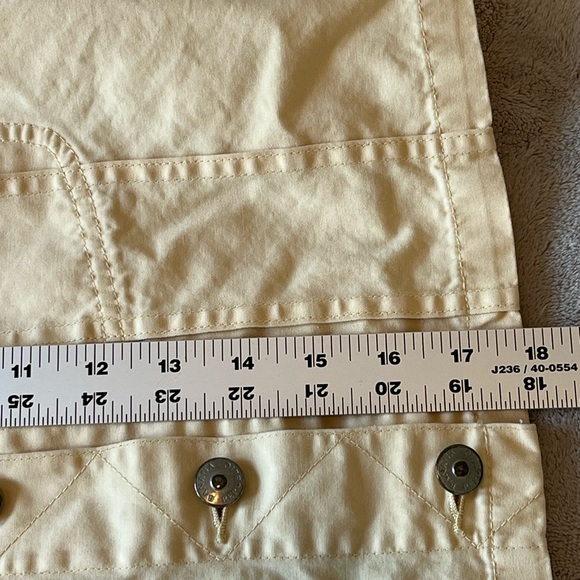 Vintage 80’s Banana Republic 100% Cotton Vest Pale Yellow Size Small Cowgirl - Picture 11 of 11